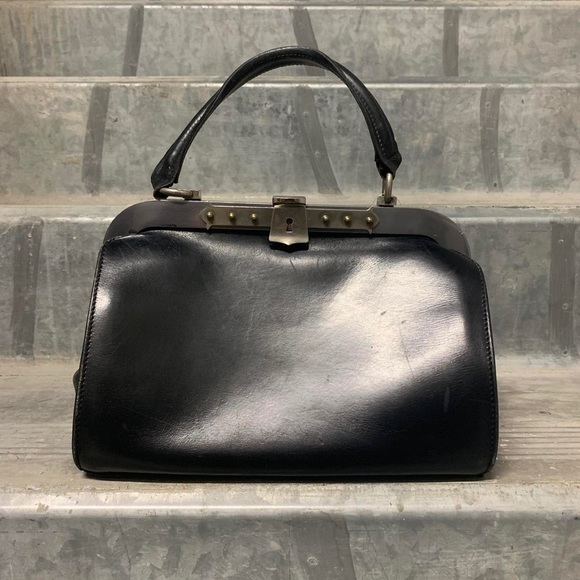 French Gothic Antique Nurses Carry Bag - Picture 5 of 6